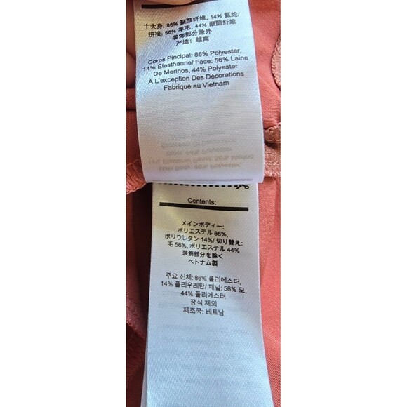 Smartwool salmon colored sport dress women's size extra small - Picture 10 of 11